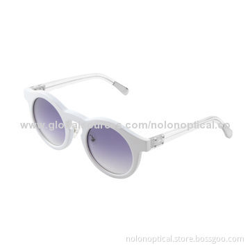 Acetate Sunglasses with Crystal Temple, CE/FDA Mark